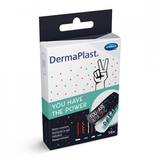 ХАРТМАН пластир DERMAPLAST POWER х 16 бр