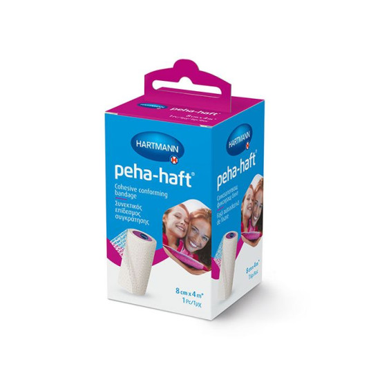 ХАРТМАН бинт самозалепващ PEHA-HAFT 4 м/8 см | Аптека Феникс