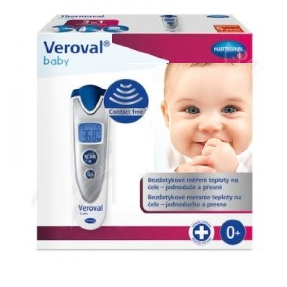 ХАРТМАН ТЕРМОМЕТЪР ИНФРАЧЕРВЕН БЕЗКОНТАКТЕН VEROVAL BABY 3в1 - Диагностични апарати