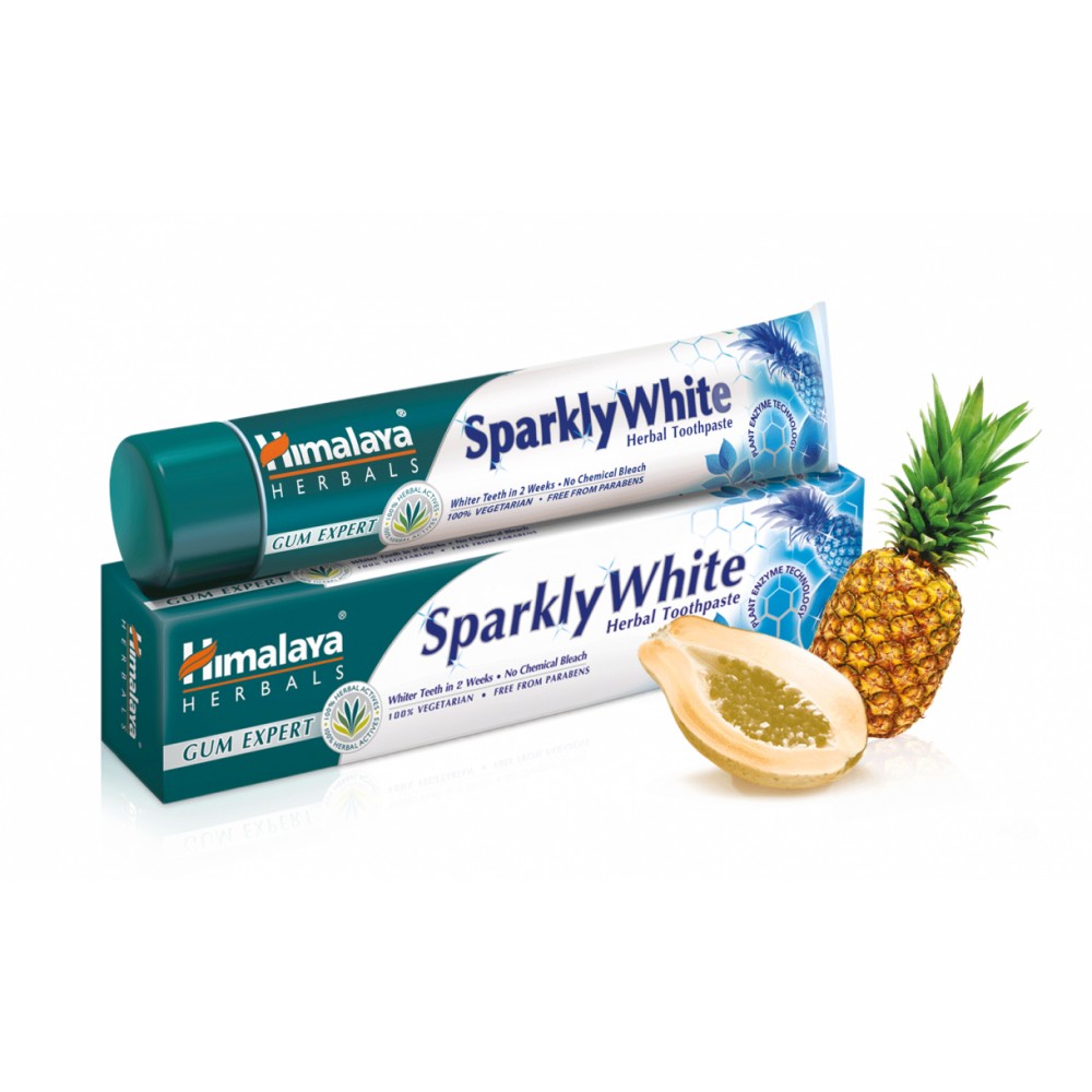 Toothpaste Himalaya Sparky White 75 ml / Паста за зъби Хималая Спарки Уайт 75 мл - Паста за зъби