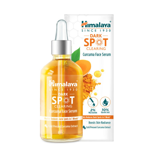 ХИМАЛАЯ DARK SPOT CLEARING CURCUMA SERUM Серум за лице с куркума против тъмни петна 30 мл