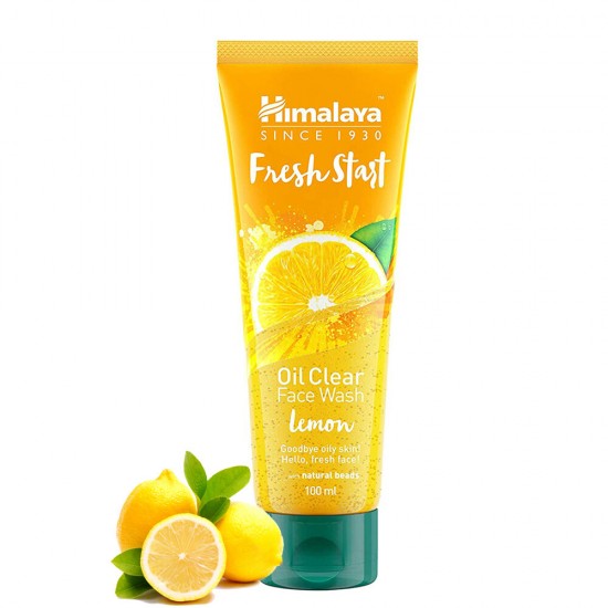ᐉ ХИМАЛАЯ FRESH START LEMON измиващ и дълбоко почистващ гел за лице с лимон 100 мл
