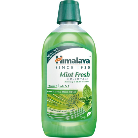 ХИМАЛАЯ вода за уста MINT FRESH MOUTH WASH 450 мл