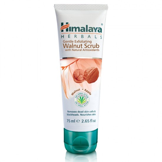 ХИМАЛАЯ BLACKHEAD CLEARING почистващ ексфолиант за лице с орех за нормална до мазна кожа 75 мл