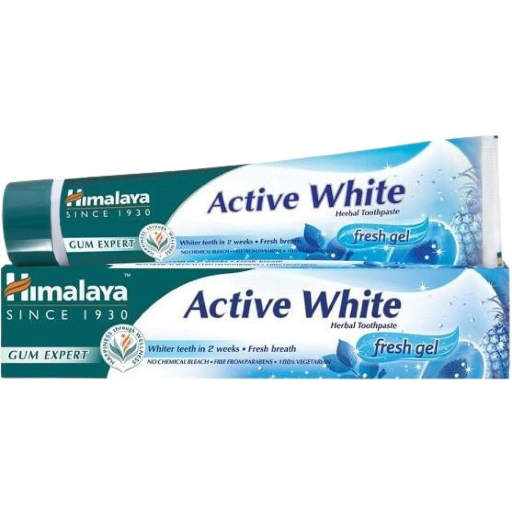 ХИМАЛАЯ паста за зъби ACTIVE WHITE 75 мл - Орална хигиена