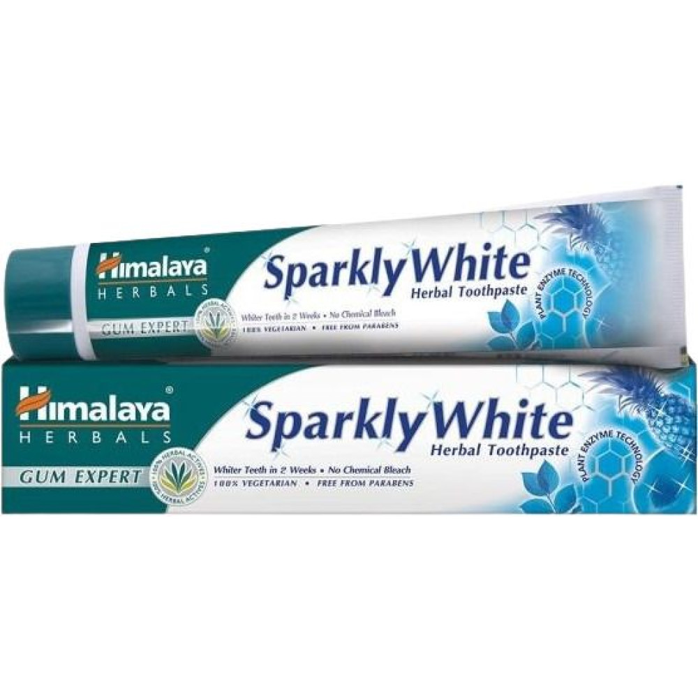 Toothpaste Himalaya Sparky White 75 ml / Паста за зъби Хималая Спарки Уайт 75 мл - Паста за зъби