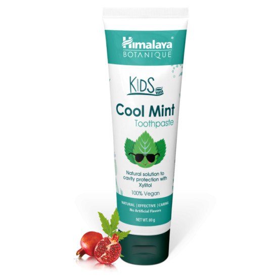 ᐉ ХИМАЛАЯ KIDS COOL MINT детска паста за зъби с вкус на освежаваща мента 80 гр