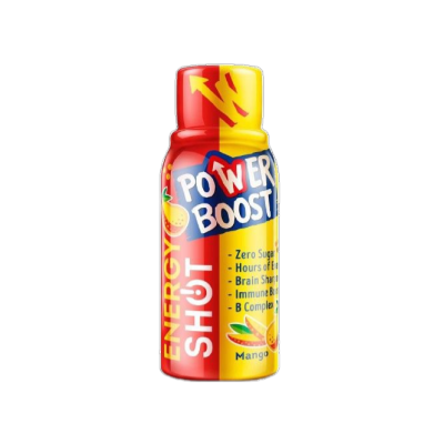 POWER BOOST Energy Shot Енергиен шот Манго 60 мл