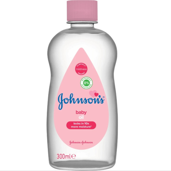 ДЖОНСЪН BABY OIL хидратиращо бебешко олио за тяло 300 мл