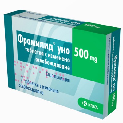 ФРОМИЛИД УНО табл 500 мг x 7 бр