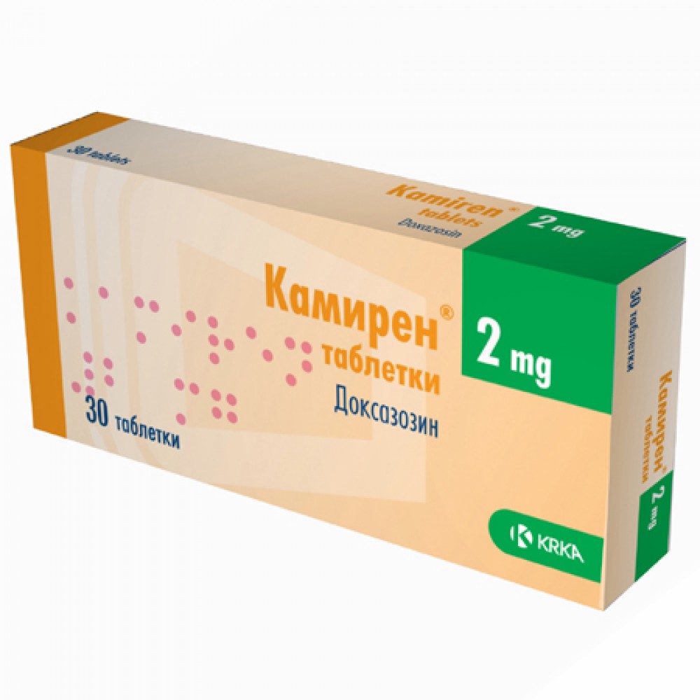 Kamiren® 2 mg 30 tablets / Камирен 2 mg 30 таблетки - Лекарства с рецепта