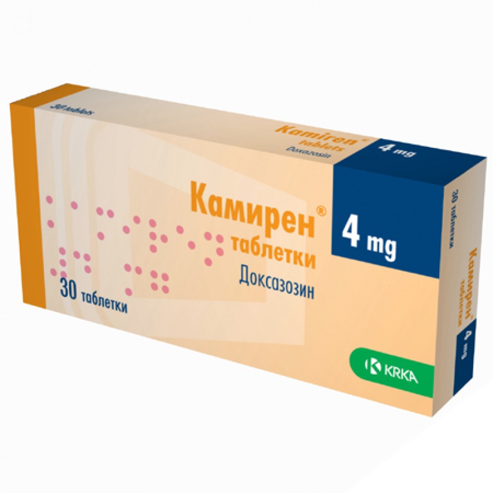 Kamiren® 4 mg 30 tablets / Камирен 4 mg 30 таблетки - Лекарства с рецепта