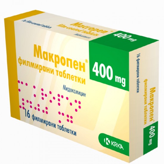 МАКРОПЕН табл 400 мг х 16 бр