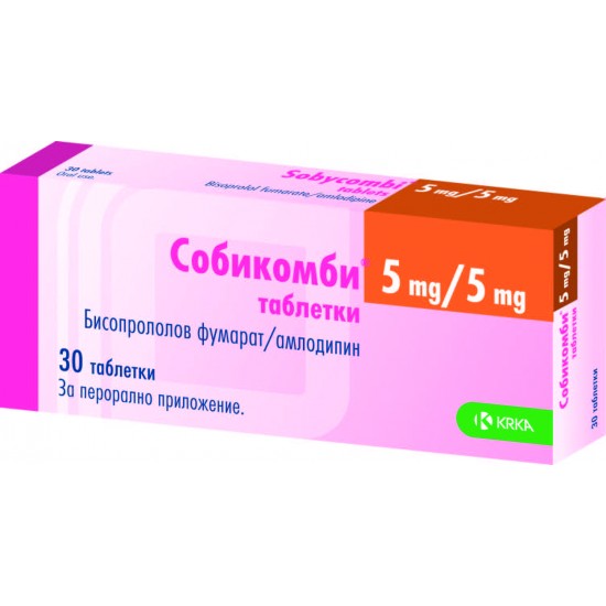 ᐉ СОБИКОМБИ табл 5 мг/5 мг х 30 бр