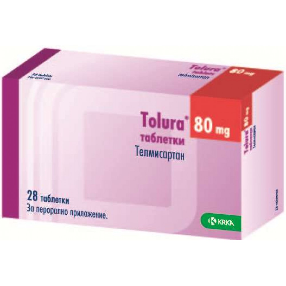 ТОЛУРА табл 80 мг х 28 бр
