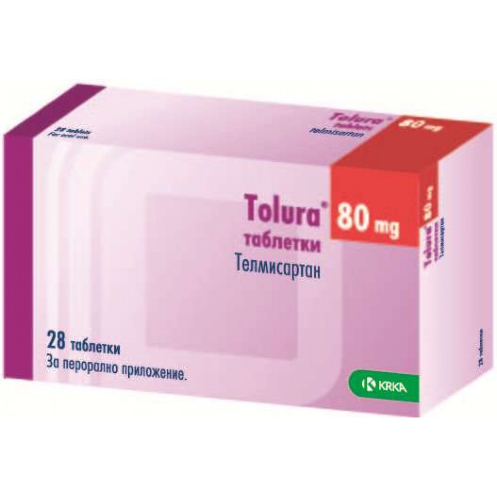 Толура 80 мг х28 таблетки - Лекарства с рецепта