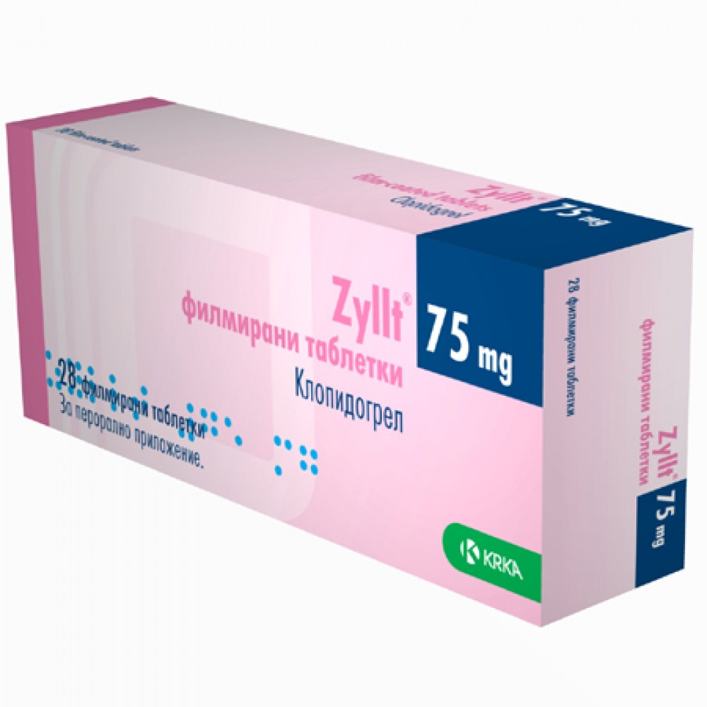 ᐉ ЗИЛТ табл 75 мг x 28 бр KRKA | Аптека Феникс