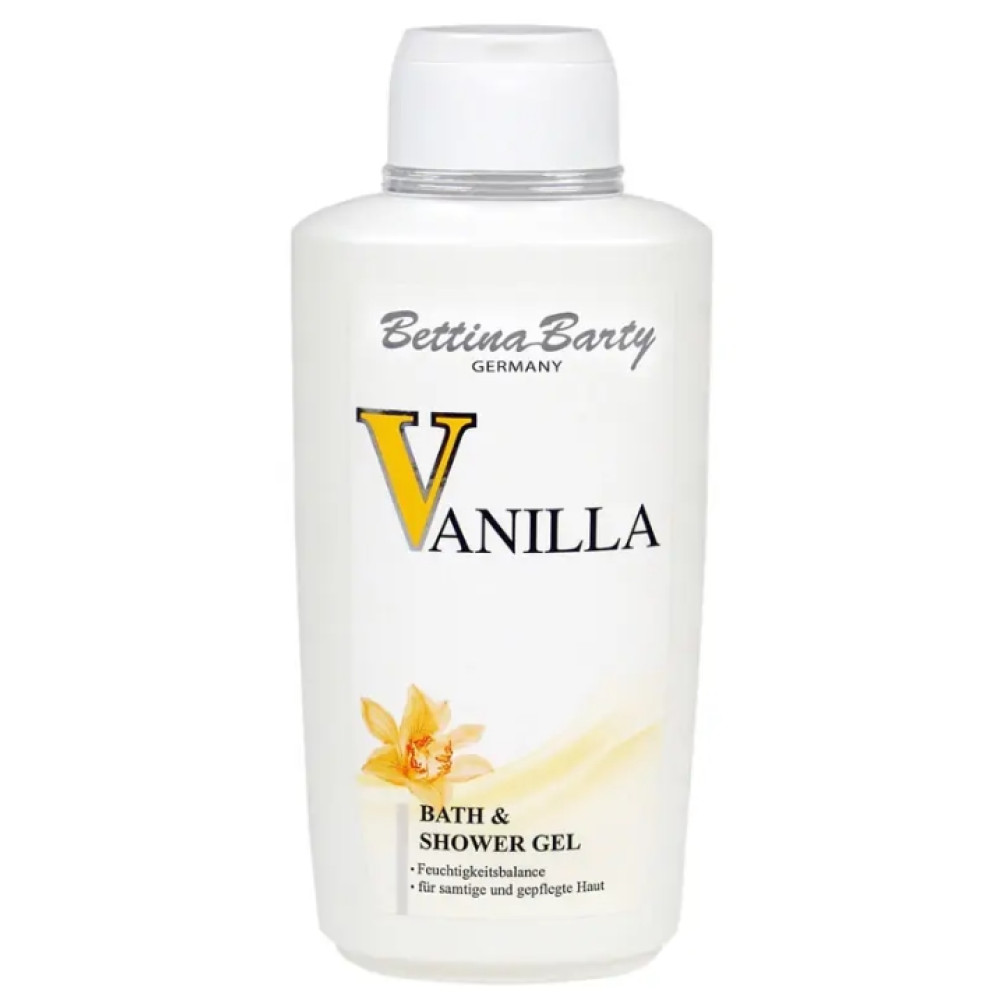 BETTINA BARTY VANILLA гел за тяло за вана и душ 500 мл