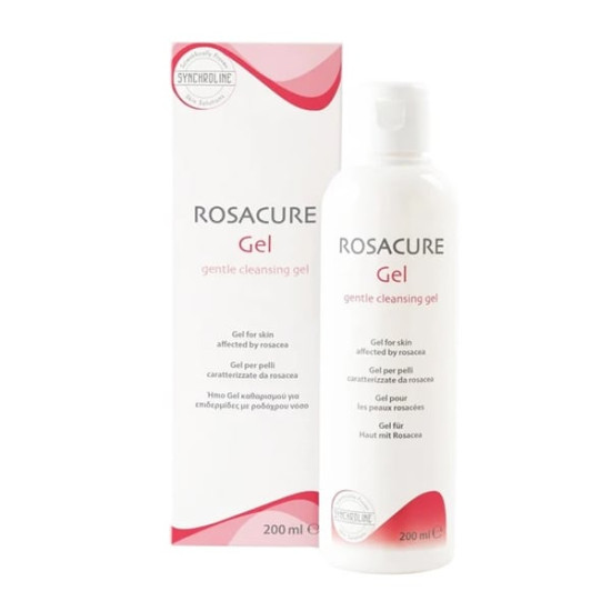 SYNCHROLINE ROSACURE Gentle Cleansing Face Gel нежен почистващ гел за лице с кожа с розацея 200 мл