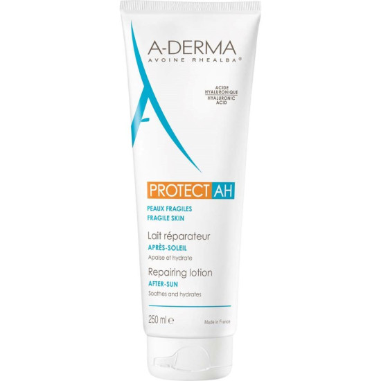 A-DERMA PROTECT AH REPAIRING LOTION AFTER-SUN възстановяващ лосион след слънце за лице и тяло за уязвима кожа 250 мл