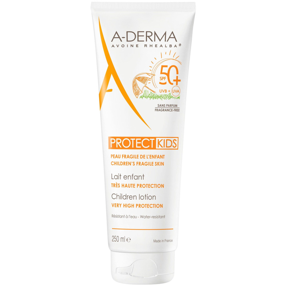 A-Derma Protect Слънцезащитно мляко за деца SPF50+ 250 мл - Слънцезащитни Кремове за Деца