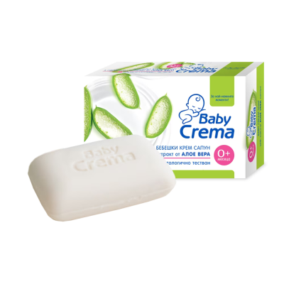 BABY CREMA бебешки сапун с екстракт от алое вера 75 гр