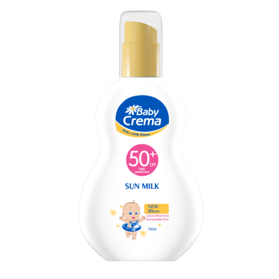 BABY CREMA SUN MILK SPF50+ слънцезащитно мляко за деца 150 мл