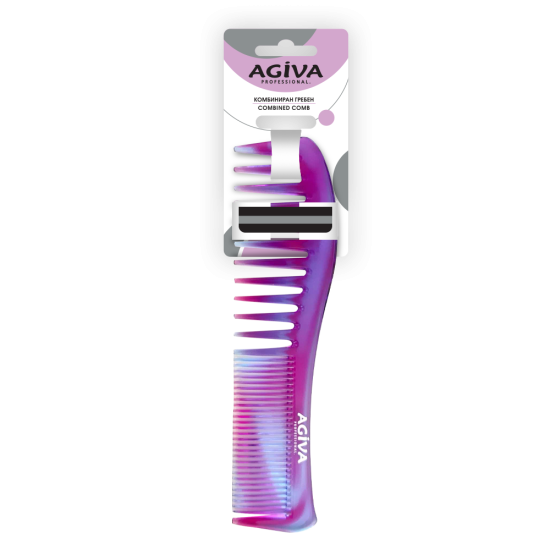 AGIVA PRO комбиниран гребен, аурора 114AT