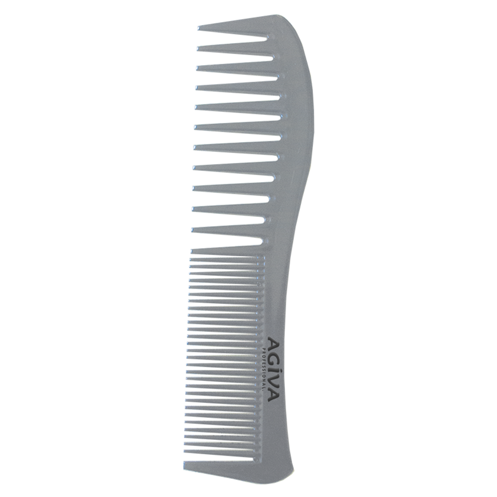 АГИВА PRO комбиниран гребен, сребрист 114S - Грижа за косата