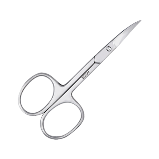 AGIVA PROFESSIONAL стоманена ножичка с извит връх 9,3 см