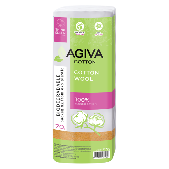 AGIVA натурален памук 70 г