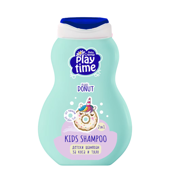 BABY CREMA PLAY TIME MAGIC DONUT детски шампоан поничка 250 мл