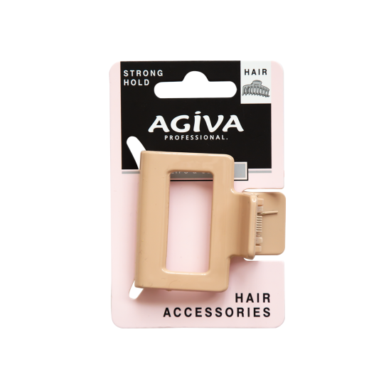 AGIVA PRO шнола за коса 5.5 см бежава PC-5502