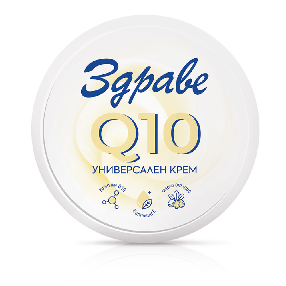 АРОМА крем ЗДРАВЕ Q10 универсален 125 мл - Грижа за лицето и тялото