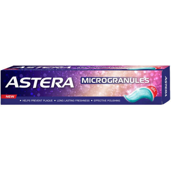 АСТЕРА паста за зъби XTREME MICROGRANULES 75 мл + 25 мл
