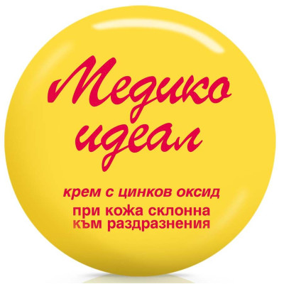 АРОМА МЕДИКО ИДЕАЛ крем за лице и тяло с цинков оксид при кожни раздразнения 40 мл