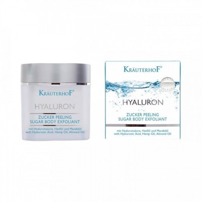 KRAUTERHOF HYALURON SUGAR EXFOLIANT захарен ексфолиант за лице и тяло 250 мл