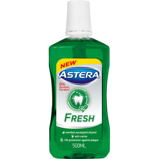 АСТЕРА вода за уста FRESH 500 мл