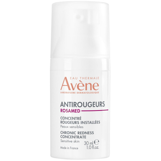 AVENE ANTIROUGEURS ROSAMED концентрат за лице срещу хронични зачервявания за чувствителна кожа 30 мл