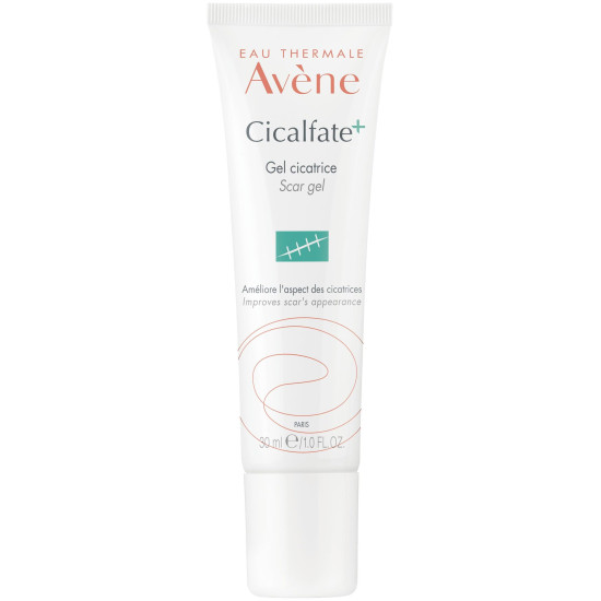 AVENE CICALFATE+ SCAR GEL възстановяващ гел против белези за лице и тяло за чувствителна раздразнена кожа 30 мл