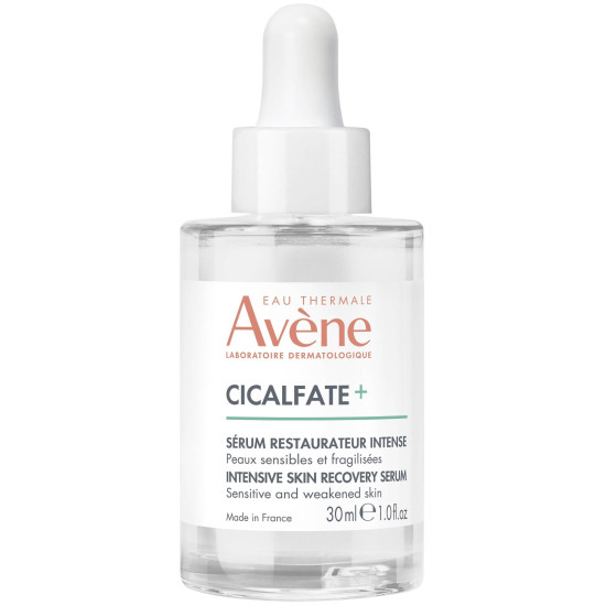 AVENE CICALFATE+ INTENSIVE SKIN RECOVERY SERUM интензивно възстановяващ серум за лице за чувствителна раздразнена кожа 30 мл