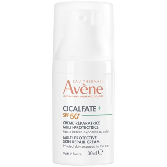 AVENE CICALFATE+ MULTI-PROTECTIVE REPAIR CREAM SPF50+ мултизащитен възстановяващ крем за лице за чувствителна кожа 30 мл