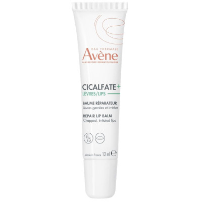 AVENE CICALFATE+ LIPS REPAIR LIP BALM възстановяващ балсам за напукани устни 12 мл