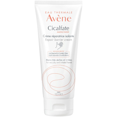 AVENE CICALFATE HAND REPAIR BARRIER CREAM възстановяващ бариерен крем за ръце за много суха раздразнена и уязвима кожа 100 мл