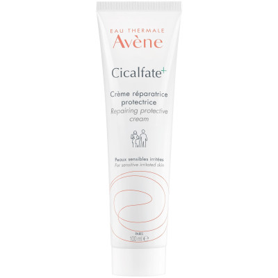 AVENE CICALFATE+ RESTORATIVE PROTECTIVE CREAM възстановяващ защитен крем за лице за чувствителна раздразнена кожа 100 мл