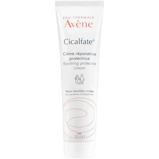 AVENE CICALFATE+ RESTORATIVE PROTECTIVE CREAM възстановяващ защитен крем за лице за чувствителна раздразнена кожа 100 мл