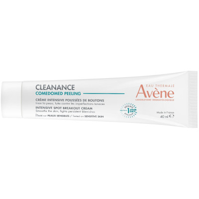 АВЕН CLEANANCE COMEDOMED PEELING INTENZIVE SPOT CREAM интензивен пилинг крем срещу несъвършенства за лице чувствителна кожа 40мл