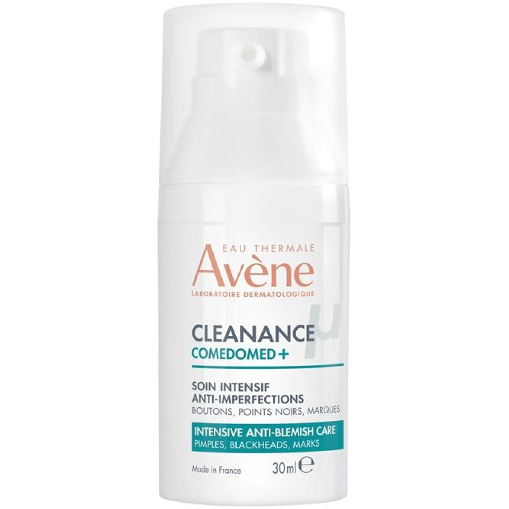 AVENE CLEANANCE COMEDOMED+ INTENSIVE ANTI-BLEMISHES CARE интензивна грижа за лице срещу несъвършенства за кожа с акне 30 мл - Грижа за лицето