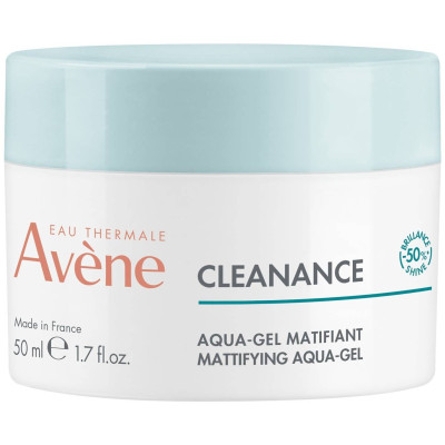 AVENE CLEANANCE AQUA-GEL матиращ аква гел за лице шия и деколте за мазна кожа с несъвършенства 50 мл