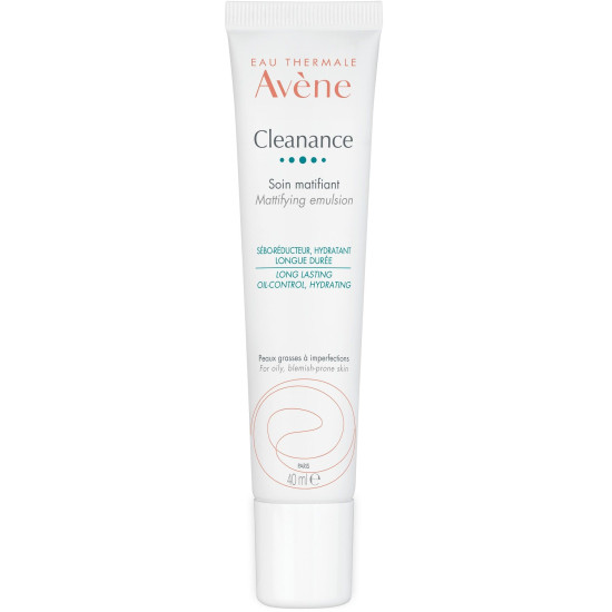 AVENE CLEANANCE MATTIFIYING EMULSION матираща емулсия за лице за мазна кожа склонна към несъвършенства 40 мл